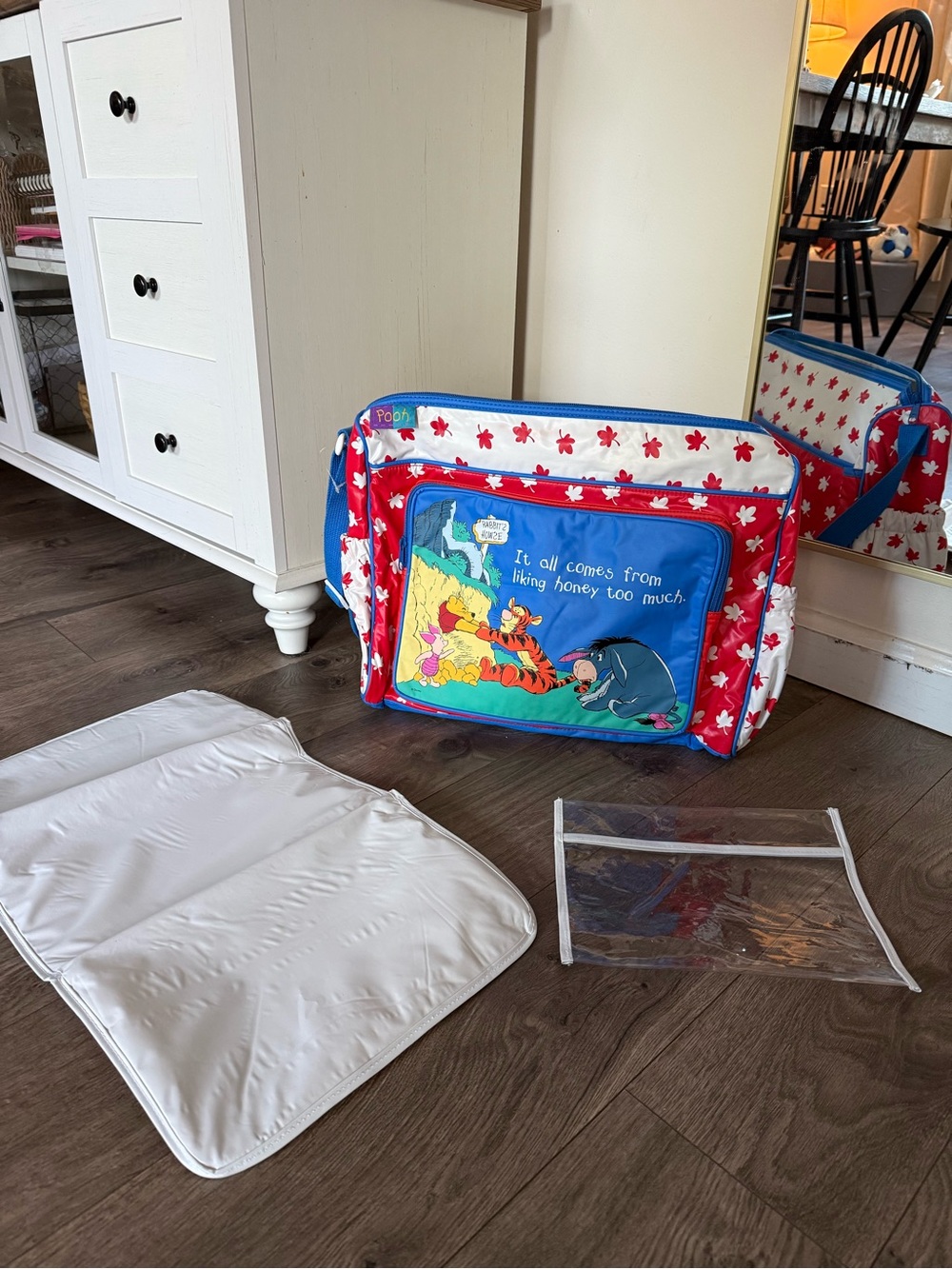 RARE - Vintage 90’s Winnie the Pooh Diaper Bag - Like new